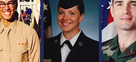 Video thumbnail: collage of CCC students who've served in the military